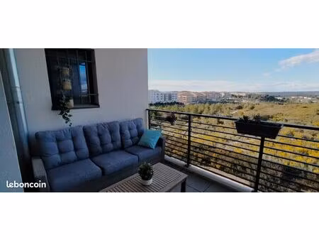 appartement t3 meublé sans vis à vis avec garage