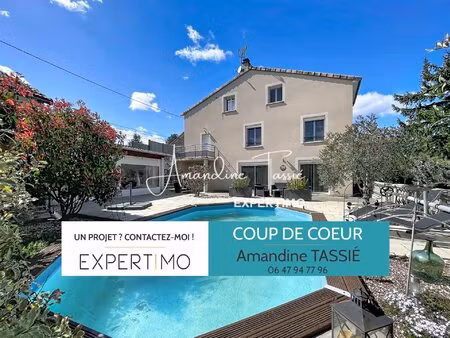 sur les hauteurs de millau, villa de 148m2 avec piscine et terrain de 715m2