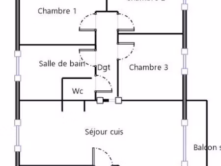 vente appartement 4 pièces 69 m² villeurbanne (69100)