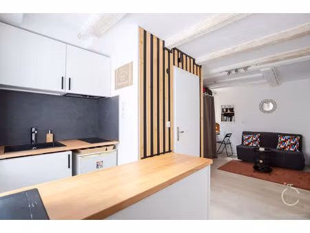 nancy hyper-centre - appartement 1 pièce 20 m2 avec (petite) terrasse