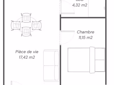 vente appartement 2 pièces