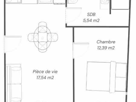 vente appartement 2 pièces