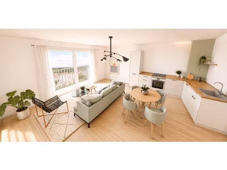 vente appartement 3 pièces à nantes procé - monselet (44000) : à vendre 3 pièces / 59m² na