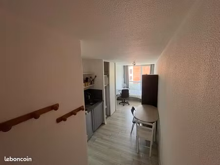 studio meublé 20 m², vannes, jardin des universités