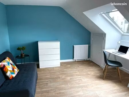 studio 27m2 au sol, chauffage, électricité, eau compris