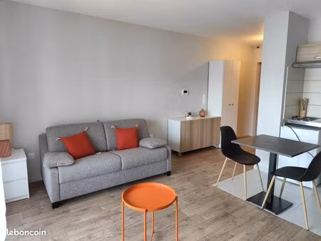a louer - auxerre – studio t1 meublé neuf avec parking