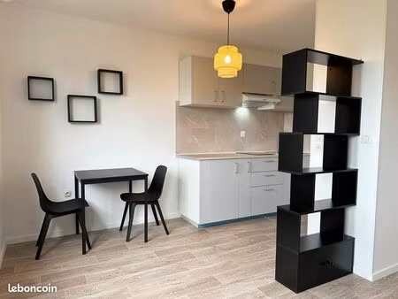 lumineux studio 36 m2 meublé, renové, cuisine équipée