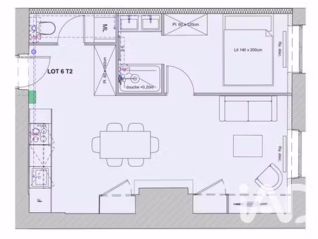 appartement à lyon (69004)