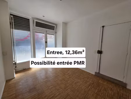 paris 13e murs commerciaux libres 109 m2 utiles façade