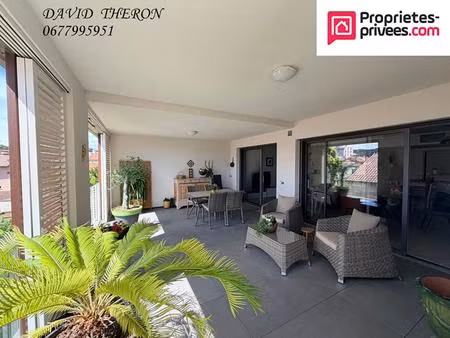 appartement 5 pièce(s) 98.71 m2 deux grande terrasse + garage