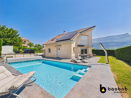 maison 110m² voglans - terrasse piscine triple garages