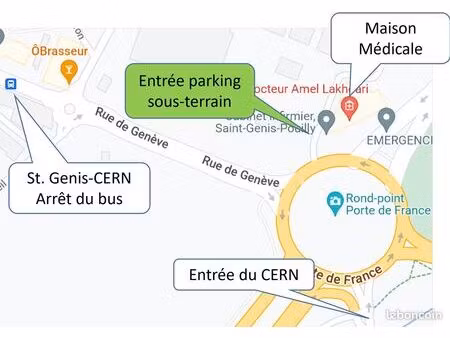parking sous-terrain à louer