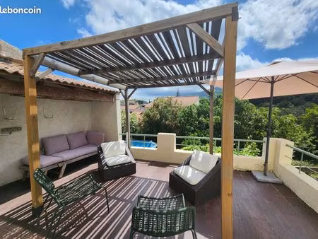 maison familiale + t2 indépendant rentable biguglia