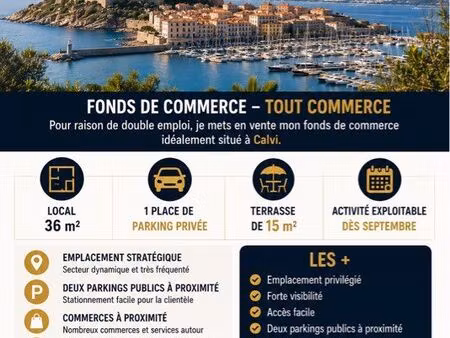 fond de commerce, tout commerce