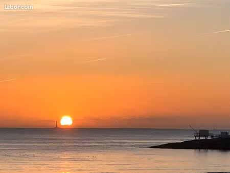 face à la plage de pontaillac - appartement 77m2 avec vue mer spectaculaire
