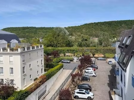 vernon - studio 26m² dernier étage avec ascenseur - vue seine