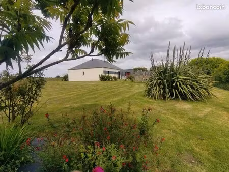 maison plain pied-terrain 5000m2- dépendance