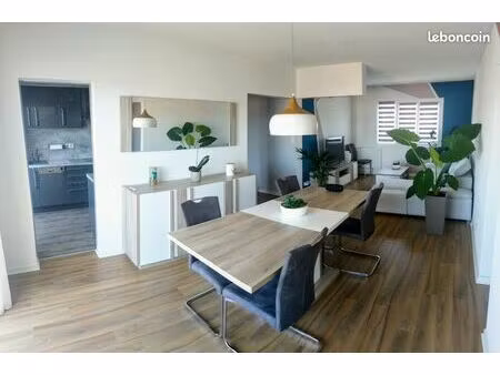 t3 de 65 m² valence montplaisir - balcon - vue - parking privé