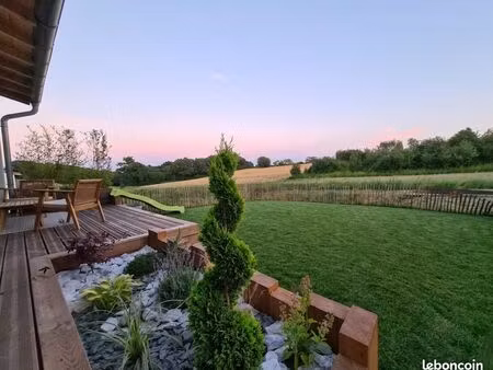 tres belle maison avec vue