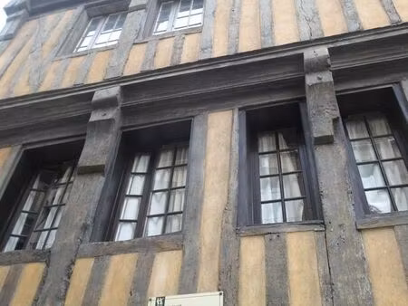 duplex f2bis, maison historique harfleur centre