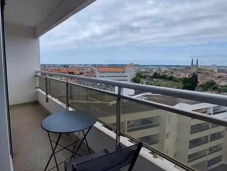 appartement t1 bis bordeaux - 32 m2 - 830 euros ttc