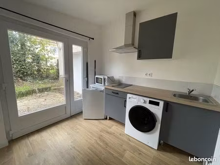 studio meublé avec jardin privatif – toutes charges comprises