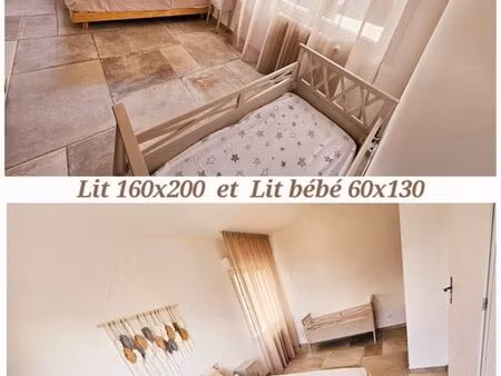 appartement avec extérieur, à louer de septembre à juin maximum