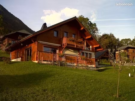 location a l'annee chalet meuble taninges