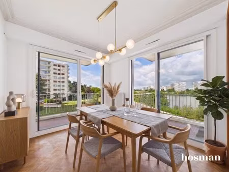 appartement de 93 m² avec double balcon, parking en sous-sol et parc - boulevard des pas..