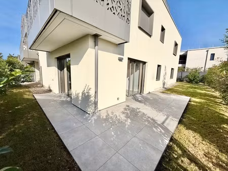 divonne les bains - t4 95m2 avec jardin et 2 garages
