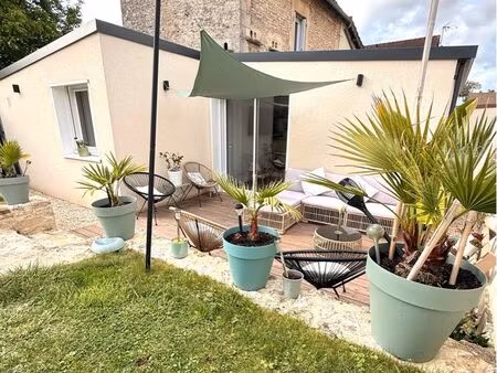 rots – maison de charme rénovée avec extension récente, vie de plain-pied, garage et 2 ter
