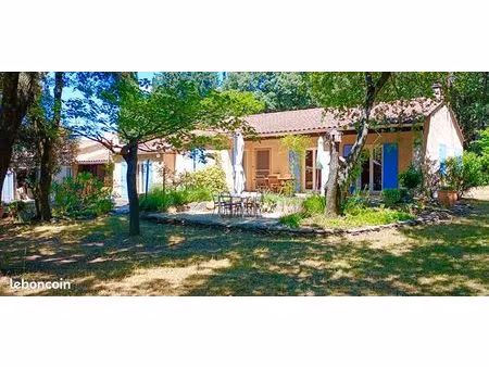 villa rénovée de 125m2 - terrain de 2 574 m2 constructible - la baume de transit