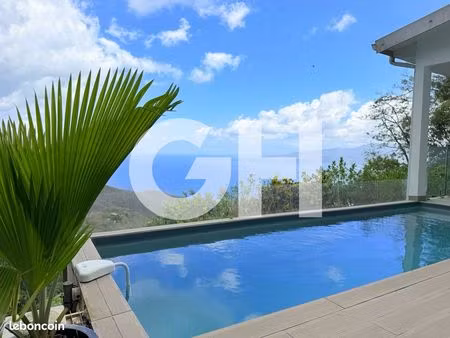 location villa prénium - vue mer panoramique - les anses d'arlet