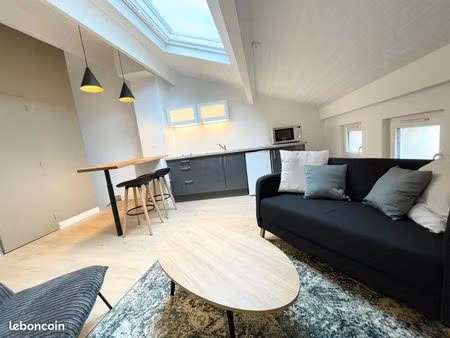 duplex plein centre rénové