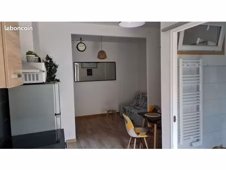 t1 meublé de 30m²