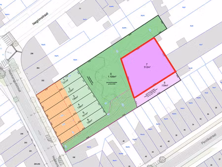terrain à vendre à gent € 480.000 (lp1fa) - dewaele business - gent | zimmo