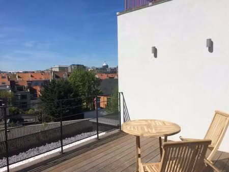 superbe appartement meublé 1 chambre - grande terrasse ouest