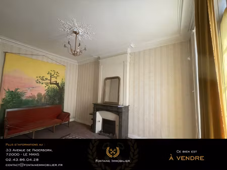 mancelle a renover entierement rue montoise