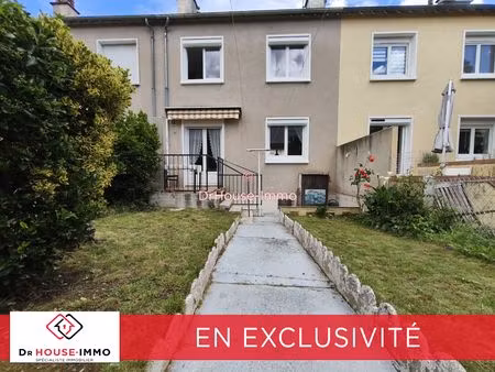 maison 3 chambres avec jardin, sous-sol complet - le mans madeleine