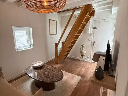 charmant duplex entièrement rénové (37 m2 au sol)