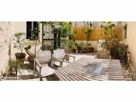 appartement 3 pièces 55,5m² + extérieur 30m²