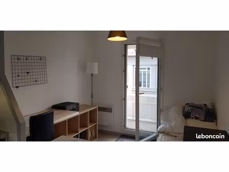 studio meublé avec terrasse parfait état proche la doua – villeurbanne