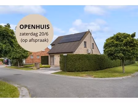 instapklare 3 slpk. gezinswoning met epc b in veldegem