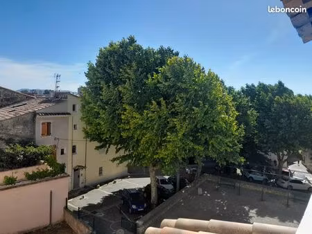 rare t1 meublé rénové au calme, magnifique vue, balcon, cave, fibre idéalement situé