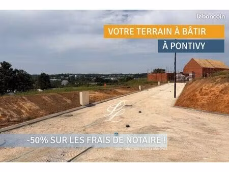 terrain 679 m² pontivy