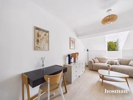 appartement 1 pièce, 16 m² carrez, dernier étage rénové - rue saint léonard, nantes