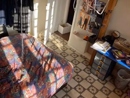 appartement dans immeuble ancien avec jardin