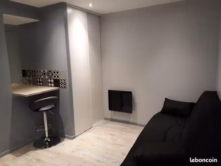 grand studio meublé de 22m²