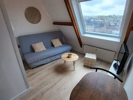 appartement 2 pièces rénové et meublé - quai caligny