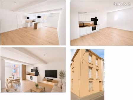 immeuble t3 rénové à argelès sur mer